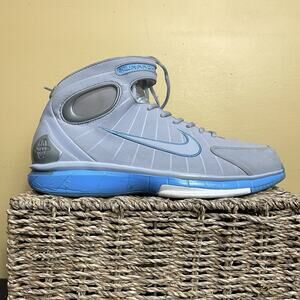 Nike Air Zoom Huarache 2K4 Wolf Gray Uni Blue 308475-002 Mens Size 11